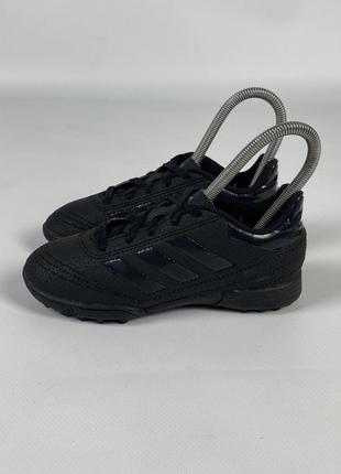 Бутси сороконіжки adidas goletto vii tf b75916 оригінал розмір 29 дитячі чорні