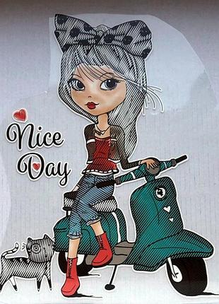 Термоаппликация nice day 25х20 см.