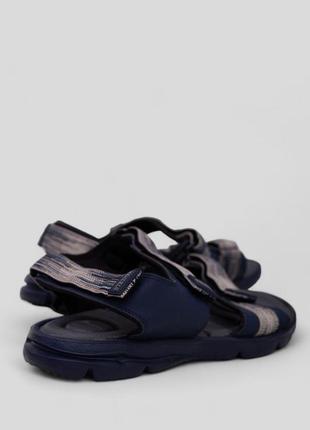 Сандалії чоловічі, колір сірий, синій, коричневий, 243r38052 фото