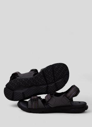 Сандалії чоловічі, колір сірий, синій, коричневий, 243r38056 фото