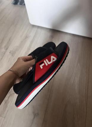 Тапочки женские шлепанцы fila