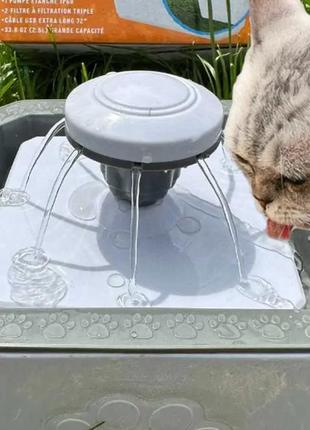 Автопоилка автоматическая поилка фонтан для собак и кошек pet water fountain4 фото