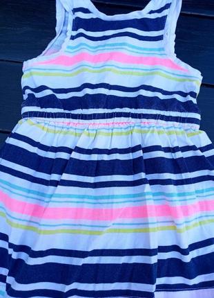 Сукня- боді полоска "carter's" 2