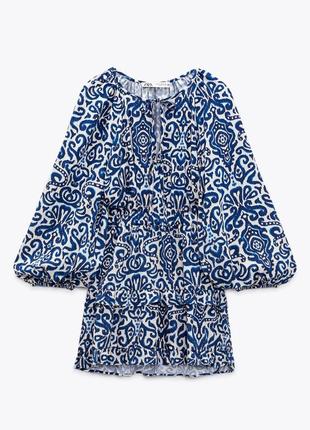 Мини платье zara