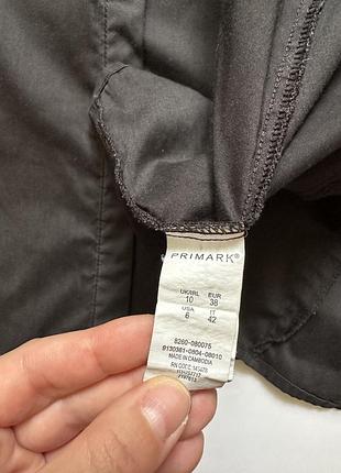 Чорна сорочка блузка жіночі primark розмір 10 весна осінь 3