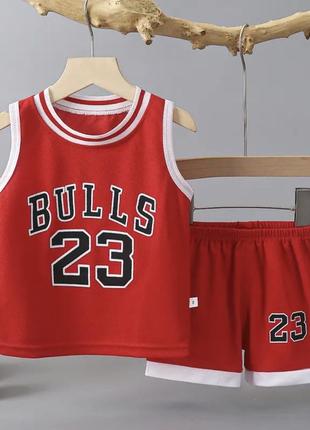Форма bulls баскетбольна хлопчача 140см