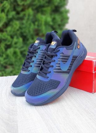 Кросівки nike flykit racer чорні з неоном