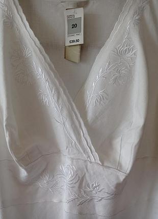 Сукня нова, льон, вишивка,m&amp;s 3