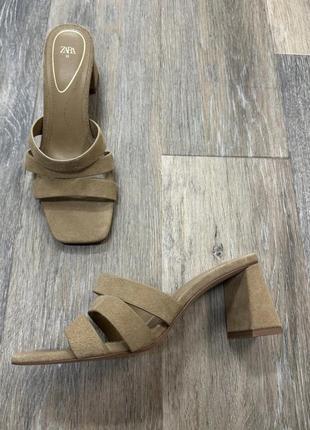Zara босоножки