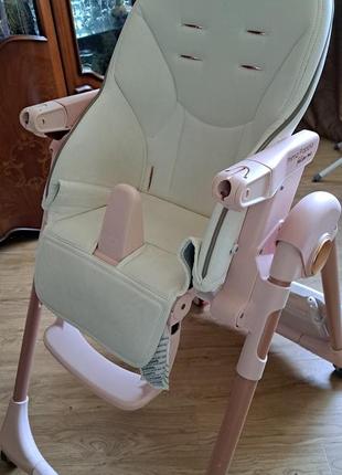 Стульчик для кормления peg-perego prima pappa follow me mon amour