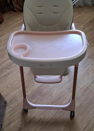 Стульчик для кормления peg-perego prima pappa follow me mon amour