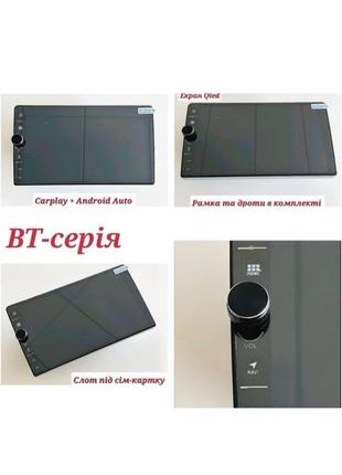 Магнитола android kia forte, cerato, 6/128, 8 ядер, carplay, слот под сим-карту + рамка!