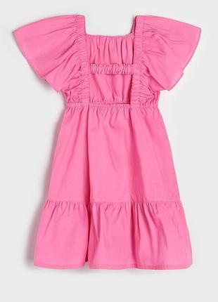 Стильное коттоновое платье с вырезом на спине🔥h&m5 фото