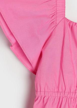 Стильное коттоновое платье с вырезом на спине🔥h&m7 фото