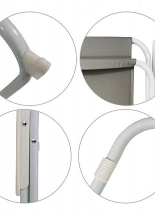 Складное садовое кресло kontrast atena pro серый