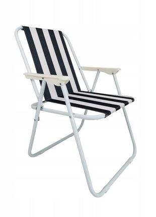 Складное садовое кресло kontrast atena pro серый