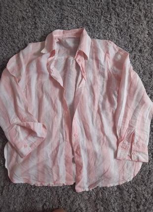 Льняная рубашка