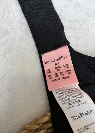 Вишуканий чорний бюстгальтер hunkemoller7 фото