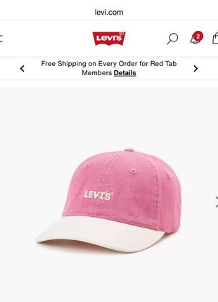 Жіноча бейсболка levi's headline logo cap