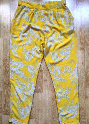 Лёгкие брюки h&m (100% вискоза), m