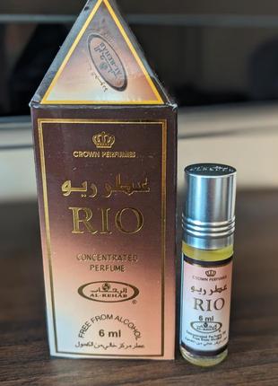 Масляные арабские духи rio al-rehad  6мл🔥 🔥🔥 акция