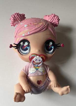 Кукла блестящая glitter baby