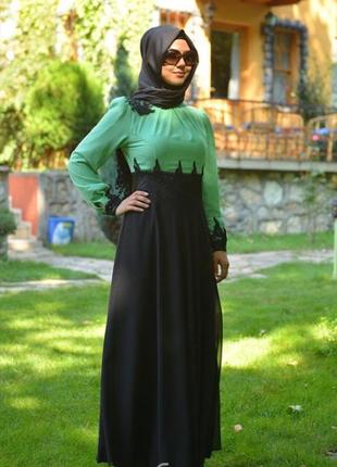 Є акція красивое длинное платье восточного стиля aramiss fashion