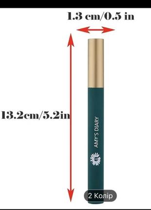 Тушь мини щеточка водостойкая