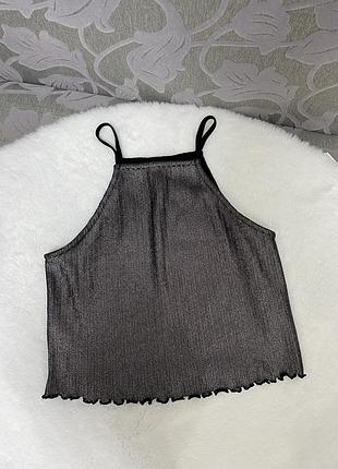 Металізований топ miss selfridge