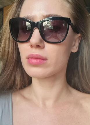 Окуляри сонячні dolce & gabbana чорні кішечки