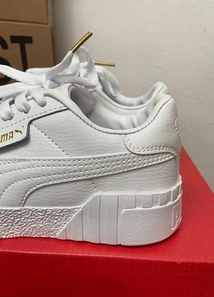 Puma cali white очень удобные и стильные кеды