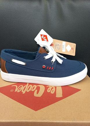 Кеди lee cooper сині