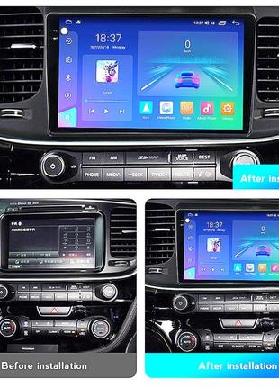 Магнитола 2k android kia optima, 8/128, 8 ядер, carplay, слот под сим-карту + рамка!2 фото