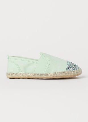 Мокасины эспадрильи h&amp;m h m