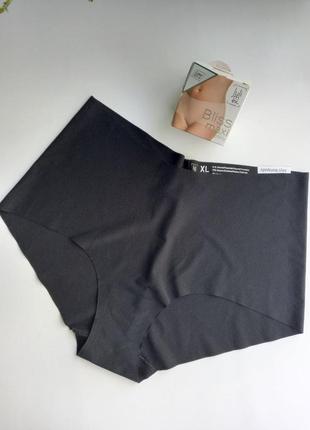 Труси чорні жіночі bliss maxi slip від польського бренду julimex розмір хл. 50, xl