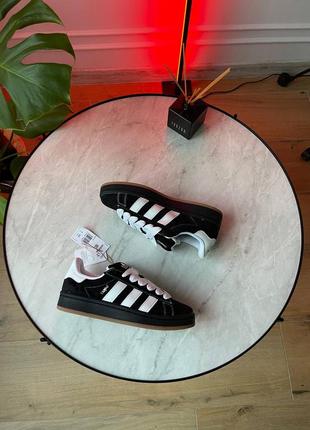 Кроссовки adidas campus x korn black white6 фото