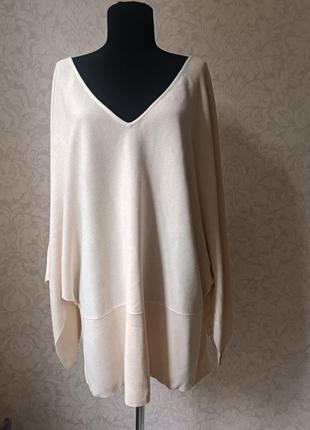 Шовковий светр туніка