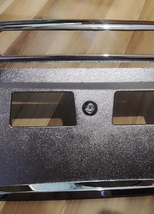 Хромированная вставка для mitsubishi pajero