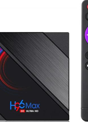 Смарт-тв приставка h96 max 4 на 32 gb купити
