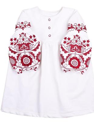 Платье-вышиванка для девочки