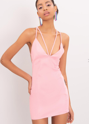 Рожеве плаття/сукня на бретельках