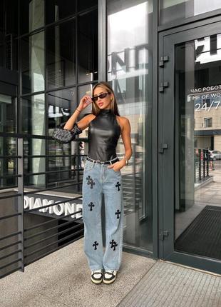 Джинси chrome hearts
