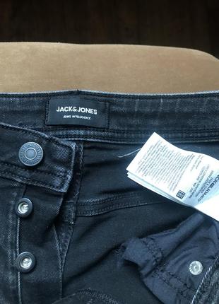 Стильные джинсовые шорты чёрные7 фото