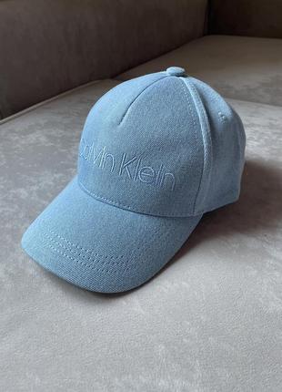 Кепка бейсболка джинс ck calvin klein