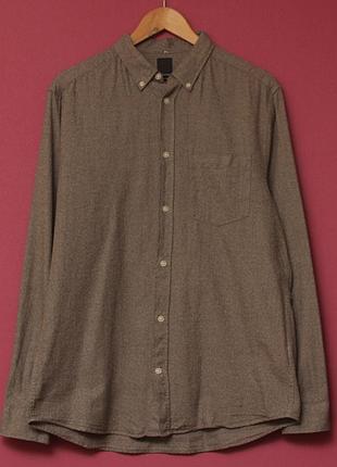 H&m рр m regular fit рубашка из плотного хлопка