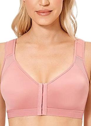 Delimara жіночий топ, бюстгальтер з застібкою спереду, для сну