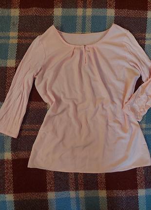 Блузка рожева