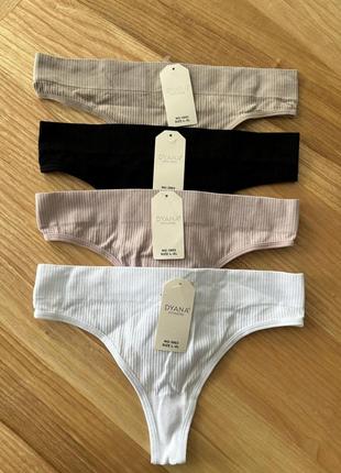 Набор женских трусов, трусы стринги размер л