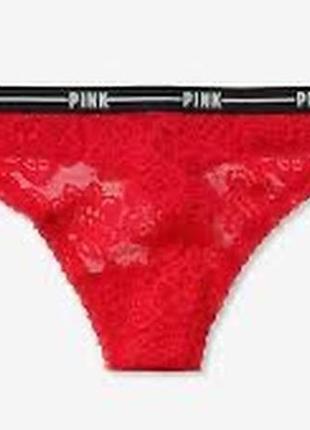 Трусики женские стринги pink vs оригинал бренд стильные кружево