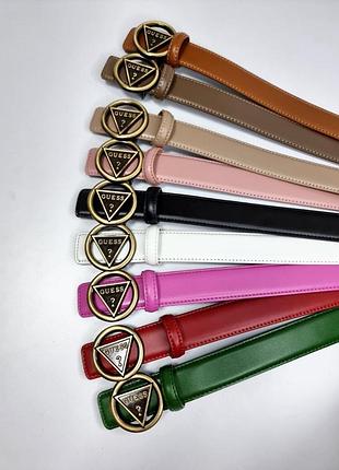 Ремень женский кожаный guess